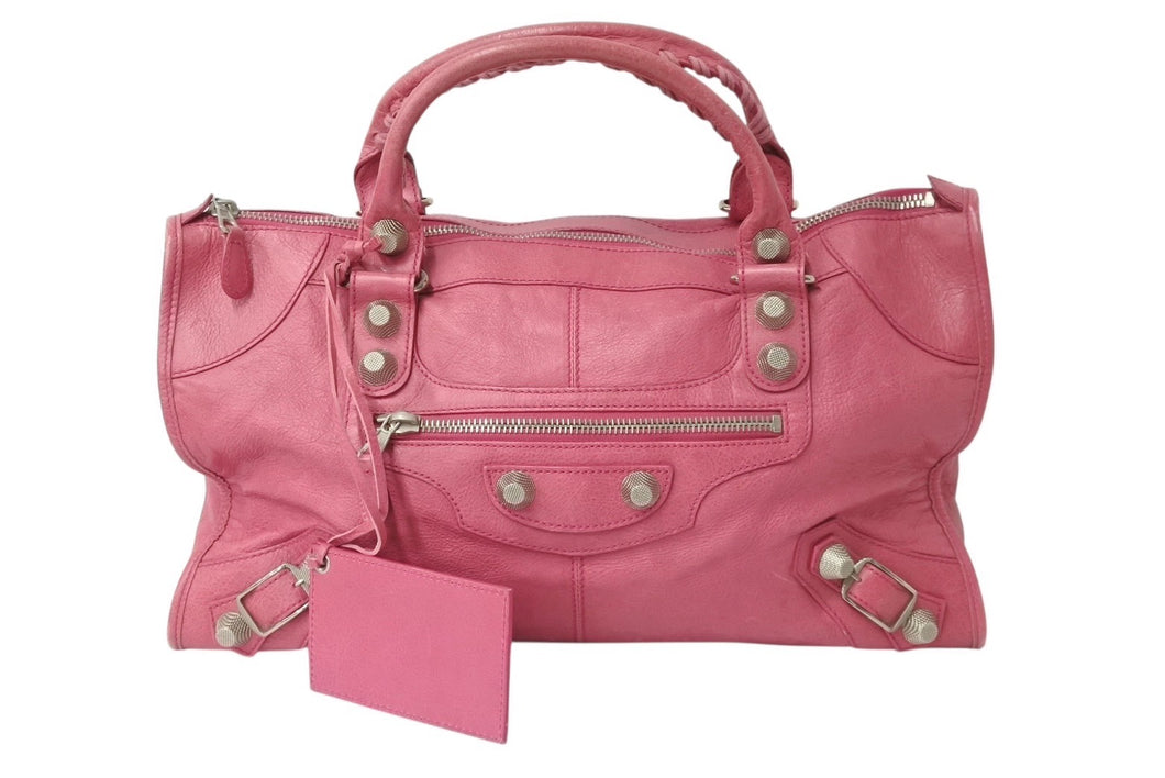 BALENCIAGA ピンク ハンドバッグ 楽天市場】【在庫一掃】 バレンシアガ BALENCIAGA ネオ カゴール XS