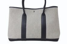 画像をギャラリービューアに読み込む, HERMES エルメス ハンドバッグ ハンドバッグ ガーデンパーティPM トワルアッシュ ベージュ 美品 中古 4b003731