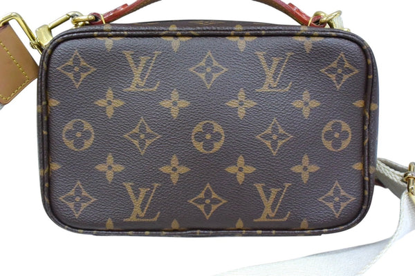 LOUIS VUITTON ルイヴィトン モノグラム ユーティリティ クロスボディ M80446 ショルダーバッグ ブラウン ゴールド金具 美品 中古 4b003732