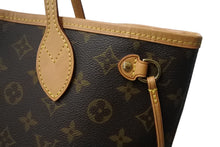 画像をギャラリービューアに読み込む, LOUIS VUITTON ルイヴィトン トートバッグ ネヴァーフルPM モノグラム M40155 ブラウン モノグラムキャンバス レザー ゴールド金具 美品 中古 4b003733