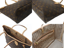 画像をギャラリービューアに読み込む, LOUIS VUITTON ルイヴィトン トートバッグ ネヴァーフルPM モノグラム M40155 ブラウン モノグラムキャンバス レザー ゴールド金具 美品 中古 4b003733