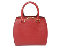 Load image into Gallery viewer, LOUIS VUITTON ルイヴィトン ポンヌフ ハンドバッグ M52057 エピレザー カスティリアンレッド ゴールド金具 美品 中古 4b003734