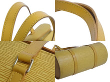 Load image into Gallery viewer, LOUIS VUITTON ルイヴィトン スフロ ハンドバッグ M52229 エピ レザー イエロー ゴールド金具 美品 中古 4b003735