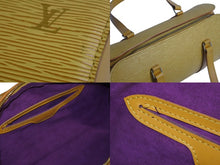 Load image into Gallery viewer, LOUIS VUITTON ルイヴィトン スフロ ハンドバッグ M52229 エピ レザー イエロー ゴールド金具 美品 中古 4b003735