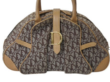 Load image into Gallery viewer, Christian Dior クリスチャンディオール ダブルサドル ハンドバッグ MA-1001 トロッター柄 ガリアーノ期 美品 中古 4b003741