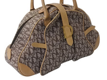 Load image into Gallery viewer, Christian Dior クリスチャンディオール ダブルサドル ハンドバッグ MA-1001 トロッター柄 ガリアーノ期 美品 中古 4b003741