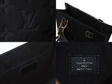 Load image into Gallery viewer, 極美品 LOUIS VUITTON ルイヴィトン ハンドバッグ プティット・サックプラ モノグラムアンプラント M81417 ブラック 中古 4b003748