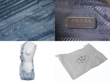 画像をギャラリービューアに読み込む, PRADA プラダ Re-Edition 2005 ショルダーバッグ 1BH204 2WAY Re-Nylon リナイロン ライトブルー トライアングルロゴ 美品 中古 4b003753