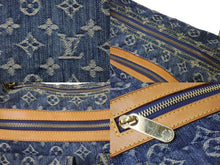 画像をギャラリービューアに読み込む, LOUIS VUITTON ルイヴィトン モノグラムデニム バギーPM ショルダーバッグ ワンショルダー M95049 インディゴブルー 美品 中古 4b003757