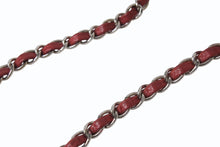 Load image into Gallery viewer, CHANEL シャネル ミニマトラッセ16 チェーンショルダーバッグ 16番台 キャビアスキン レッド シルバー金具 美品 中古 4b003758