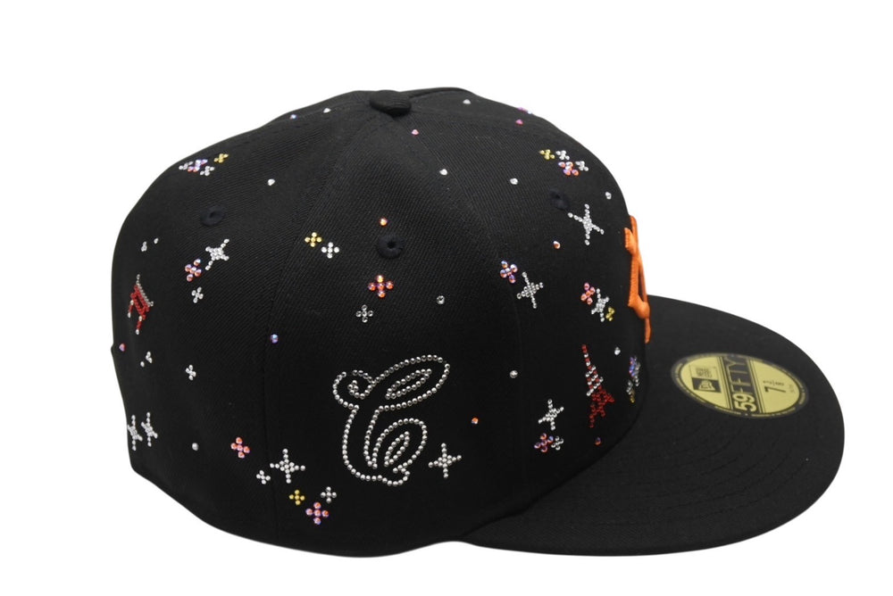 New and unused Couture Icon Tokyo Giants Jewel Cap 1ct Lab Grown Diamond Swarovski Black Used 4b003770