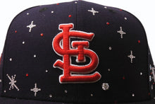 画像をギャラリービューアに読み込む, 新品未使用 Couture クチュール UNIVERSEⅡ St.Louis Cardinals ジュエルキャップ 1ct ラボグロウンダイヤモンド スワロフスキー ネイビー 中古 4b003765