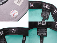 Load image into Gallery viewer, 新品未使用 Couture クチュール SUMMER DROP 1 FANCY Los Angeles Dodgers ジュエルキャップ スワロフスキー ミント サイズ7 3/8 中古 4b003766