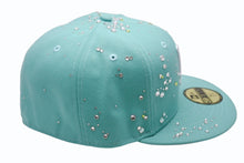 Load image into Gallery viewer, 新品未使用 Couture クチュール SUMMER DROP 1 FANCY Los Angeles Dodgers ジュエルキャップ スワロフスキー ミント サイズ7 3/8 中古 4b003766
