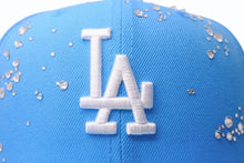 画像をギャラリービューアに読み込む, 新品未使用 Couture クチュール SUMMER DROP 1 FANCY Los Angeles Dodgers ジュエルキャップ スワロフスキー アクア サイズ7 3/8 中古 4b003767