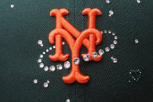 画像をギャラリービューアに読み込む, 新品未使用 Couture クチュール Signature2 Mets ジュエルキャップ IC スワロフスキー グリーン サイズ7 1/2 中古 4b003772