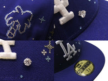 画像をギャラリービューアに読み込む, 新品未使用 Couture クチュール Icon Ⅱ Los Angeles Dodgers ジュエルキャップ 1ct ラボグロウンダイヤモンド スワロフスキー ブルー 中古 4b003773