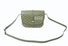 画像をギャラリービューアに読み込む, 極美品 GOYARD ゴヤール ベルヴェデーレ PM バッグ ショルダーバッグ 限定カラー カーキ PVCコーティングキャンバス レザー 中古 4b003776