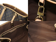 画像をギャラリービューアに読み込む, LOUIS VUITTON ルイヴィトン バティニョール オリゾンタル トートバッグ M51154 モノグラム PVC レザー ブラウン 美品 中古 4b003779
