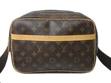 画像をギャラリービューアに読み込む, LOUIS VUITTON ルイヴィトン リポーターPM ショルダーバッグ M45254 PVC ヌメ革 ブラウン ゴールド金具 美品 中古 4b003780