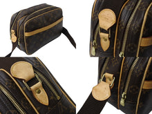 画像をギャラリービューアに読み込む, LOUIS VUITTON ルイヴィトン リポーターPM ショルダーバッグ M45254 PVC ヌメ革 ブラウン ゴールド金具 美品 中古 4b003780