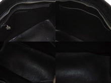 Load image into Gallery viewer, CHANEL シャネル 復刻トートバッグ ハンドバッグ 6番台 キャビアスキン ブラック ココマーク ロゴ 鞄 シルバー金具 美品 中古 4b003785