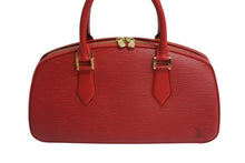 Load image into Gallery viewer, 極美品 LOUIS VUITTON ルイヴィトン ジャスミン M52087 ハンドバッグ レッド ゴールド金具 エピレザー 中古 4b003787
