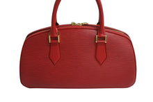 Load image into Gallery viewer, 極美品 LOUIS VUITTON ルイヴィトン ジャスミン M52087 ハンドバッグ レッド ゴールド金具 エピレザー 中古 4b003787