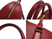 Load image into Gallery viewer, 極美品 LOUIS VUITTON ルイヴィトン ジャスミン M52087 ハンドバッグ レッド ゴールド金具 エピレザー 中古 4b003787