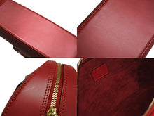 Load image into Gallery viewer, 極美品 LOUIS VUITTON ルイヴィトン ジャスミン M52087 ハンドバッグ レッド ゴールド金具 エピレザー 中古 4b003787