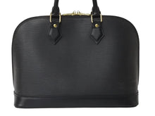 Load image into Gallery viewer, LOUIS VUITTON ルイヴィトン アルマPM ハンドバッグ M52142 エピ レザー ブラック ゴールド金具 美品 中古 4b003788