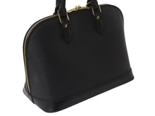Load image into Gallery viewer, LOUIS VUITTON ルイヴィトン アルマPM ハンドバッグ M52142 エピ レザー ブラック ゴールド金具 美品 中古 4b003788