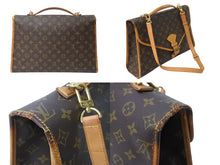 Load image into Gallery viewer, LOUIS VUITTON ルイヴィトン ビバリー ハンドバッグ M51121 ビジネスバッグ 2WAY PVC ヌメ革 ブラウン 美品 中古 4b003795