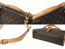 Load image into Gallery viewer, LOUIS VUITTON ルイヴィトン ビバリー ハンドバッグ M51121 ビジネスバッグ 2WAY PVC ヌメ革 ブラウン 美品 中古 4b003795