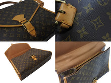 Load image into Gallery viewer, LOUIS VUITTON ルイヴィトン ビバリー ハンドバッグ M51121 ビジネスバッグ 2WAY PVC ヌメ革 ブラウン 美品 中古 4b003795