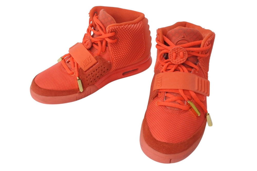 NIKE YEEZY2 ナイキ エアイージー2 ハイカットスニーカー RED OCTOBER レッドオクトーバー 508214-660 レッド サイズUS6.5 美品 中古 4b003821