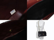 Load image into Gallery viewer, 極美品 CHANEL シャネル マトラッセ25 Wフラップ Wチェーンショルダーバッグ 2番台 ラムスキン ココマーク ブラック ゴールド金具 中古 4b003836