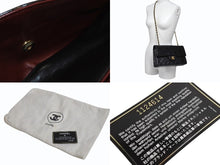 Load image into Gallery viewer, 極美品 CHANEL シャネル マトラッセ25 Wフラップ Wチェーンショルダーバッグ 1番台 ラムスキン ココマーク ブラック 中古 4b003837