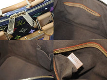 Load image into Gallery viewer, 極美品 LOUIS VUITTON ルイヴィトン アルマPM ハンドバッグ M40444 モノグラム マルチカラー ブラック 村上隆 中古 4b003840