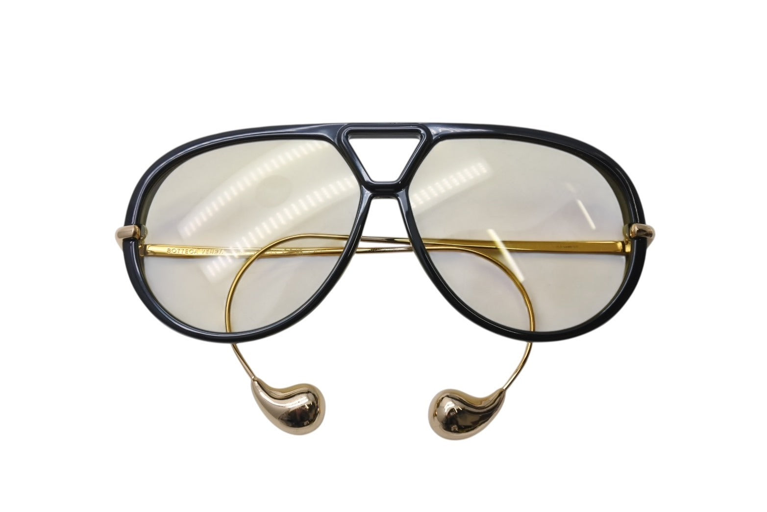 美品 BOTTEGA VENETA サングラス ヘキサゴン BV1224S Bottega Veneta® BV1224S Geometric Sunglasses - EuroOptica