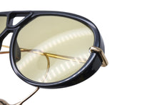 画像をギャラリービューアに読み込む, BOTTEGAVENETA ボッテガヴェネタ ドロップ パイロット サングラス BV1273S サイズ63□12-180 XL ブラック イエロー 美品 中古 4b003844