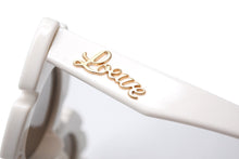 画像をギャラリービューアに読み込む, LOEWE ロエベ サングラス フラワーシェイプ PAULA's IBIZA LW40088U インジェクションナイロン イタリア製 ホワイト 美品 中古 4b003851