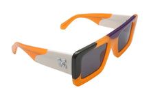 画像をギャラリービューアに読み込む, OFF-WHITE オフホワイト Seattle シアトル サングラス アイウェア OERI069 サイズ50□24 145 マルチカラー 美品 中古 4b003853
