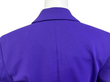 画像をギャラリービューアに読み込む, 極美品 The Attico ジ アティコ Button-Down Fitted Jacket スーツジャケット 221WCG23 J017 255 パープル サイズ40 中古 4b003859