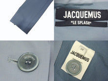 画像をギャラリービューアに読み込む, JACQUEMUS ジャックムス テーラードジャケット レディース サイズ38 ライトブルー ルーマニア製 変形シルエット 美品 中古 4b003860