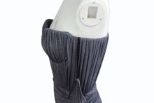 Load image into Gallery viewer, 新品未使用 AlexPerry アレックスペリー Iron Gray Strapless Sweetheart Ruched CrystalJersey Midi Dress ドレス グレー UK8 中古 4b003862