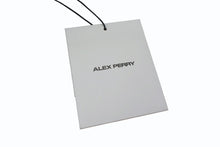 Load image into Gallery viewer, 新品未使用 AlexPerry アレックスペリー Iron Gray Strapless Sweetheart Ruched CrystalJersey Midi Dress ドレス グレー UK8 中古 4b003862