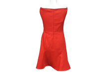Load image into Gallery viewer, DAVID KOMA デヴィッドコーマ ノースリーブ ドレス ウール スパンデックス イギリス製 レッド サイズ8 美品 中古 4b003866