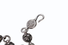 画像をギャラリービューアに読み込む, CHROME HEARTS クロムハーツ クロスボール ブレスレット #2 重量約66.1g 10LINK 全長約25.5cm 1991/.925刻印 シルバー925 美品 中古 4b003868