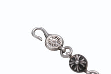 画像をギャラリービューアに読み込む, CHROME HEARTS クロムハーツ クロスボール ブレスレット #2 重量約66.1g 10LINK 全長約25.5cm 1991/.925刻印 シルバー925 美品 中古 4b003868